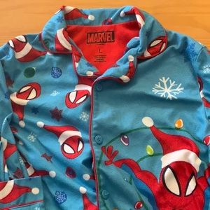 SpiderMan Christmas PJs